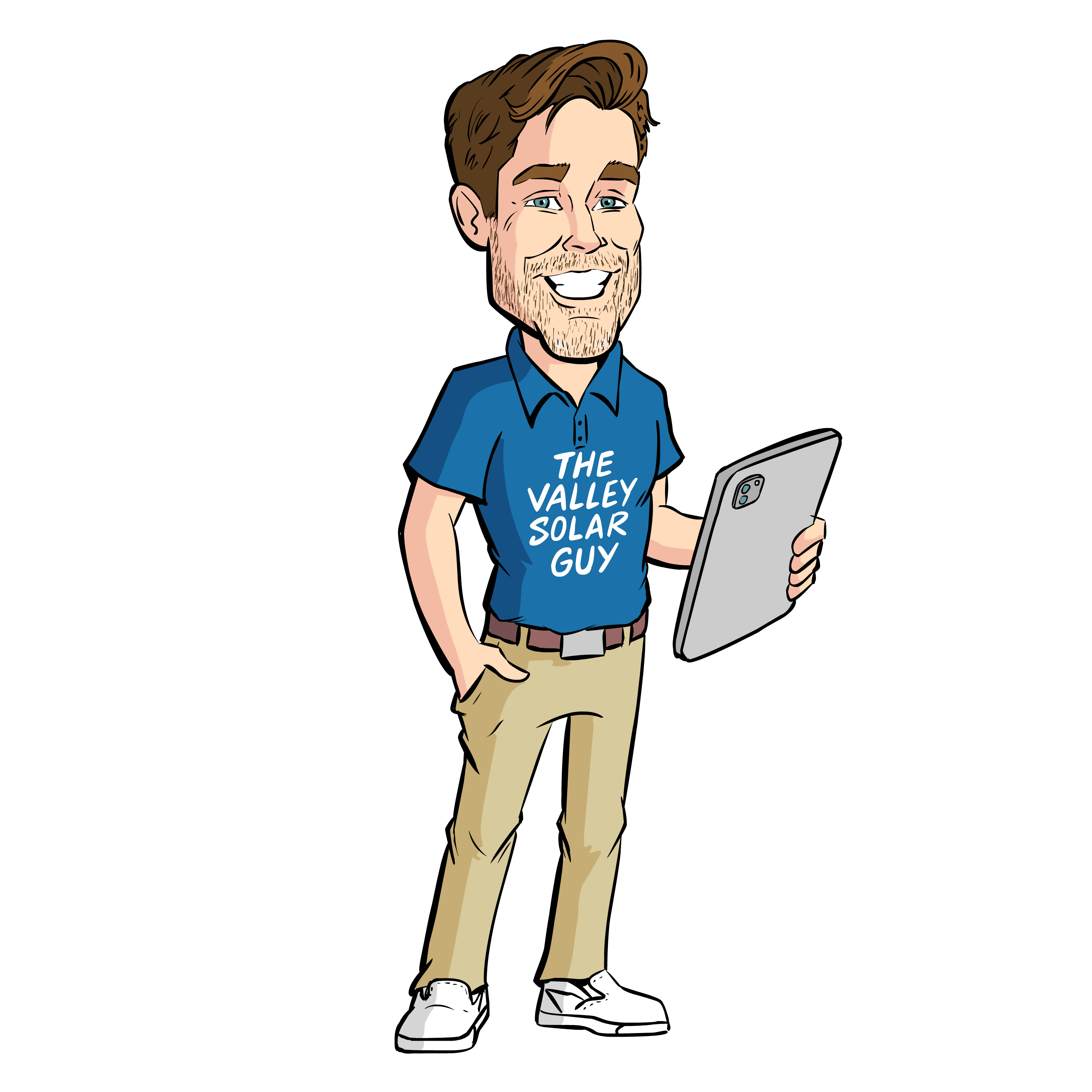 The Long Beach Solar Guy logo